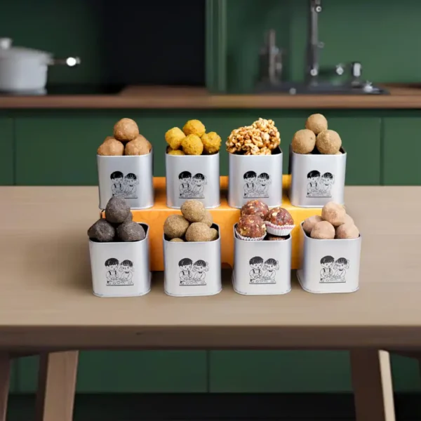 Tamil Nadu Laddumaa – Traditional Homemade Sweet Laddu Combo